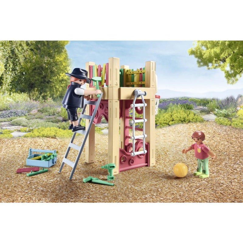Playmobil Starter Packs Timmerman op weg naar klus