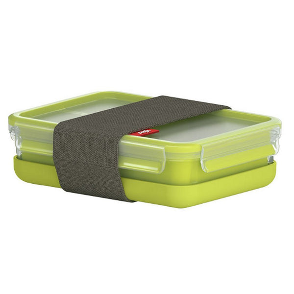 Emsa CLIP and GO Lunchbox 22.5x16.3x6.3 cm Groen
