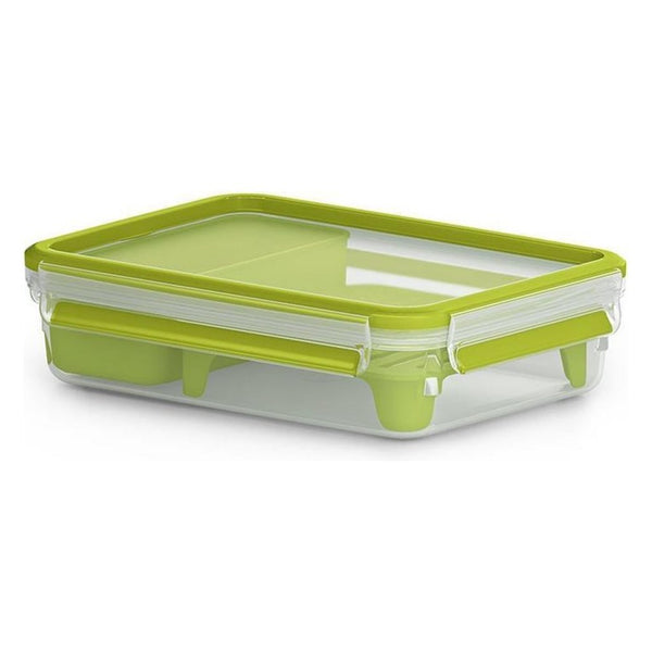 Emsa 518099 Clip &amp; Go Brunchbox 1.2L Groen