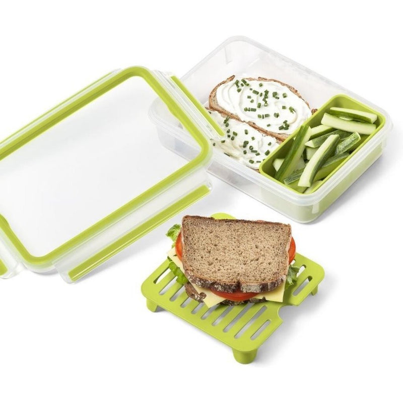 Emsa 518099 Clip &amp; Go Brunchbox 1.2L Groen
