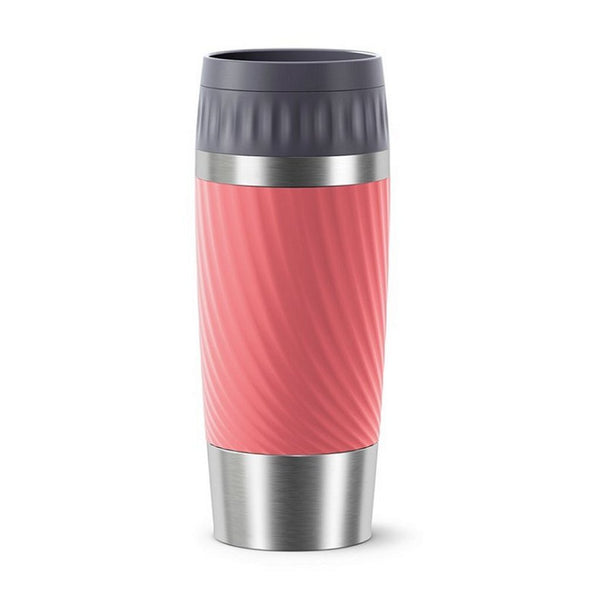 Emsa N2011600 Travel Mug Easy Twist Isoleerbeker 0.36L Koraalrood
