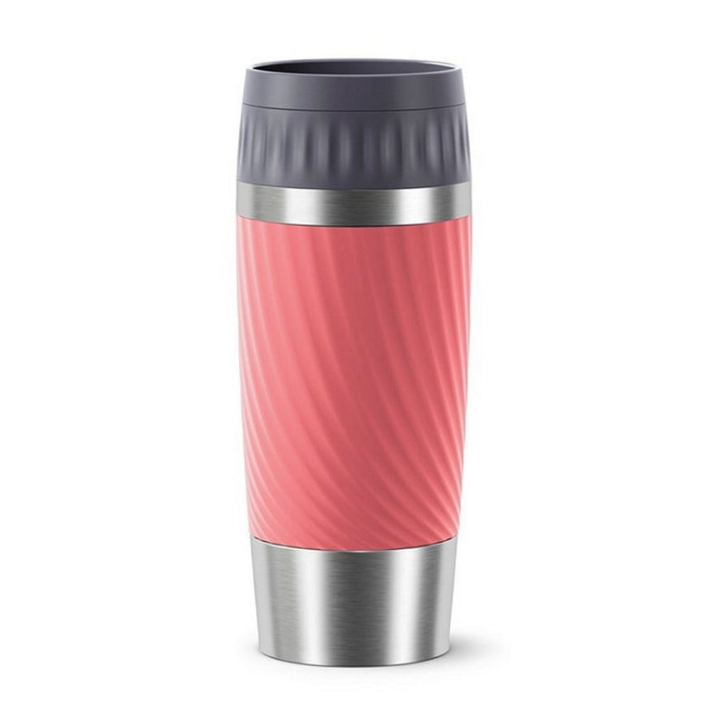 Emsa N2011600 Travel Mug Easy Twist Isoleerbeker 0.36L Koraalrood