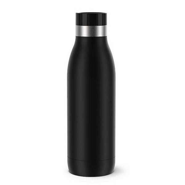 Emsa N3110100 Bludrop Basic Isoleerdrinkfles 0.5L Zwart
