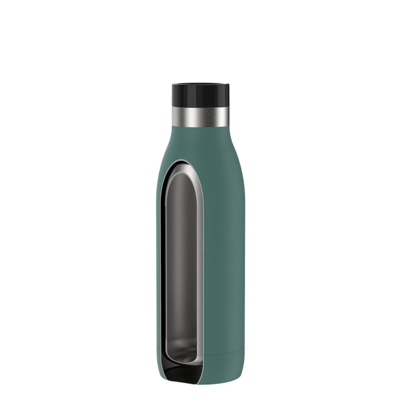 Emsa N3111000 Bludrop Basic Waterfles 0.7L Groen/Zwart