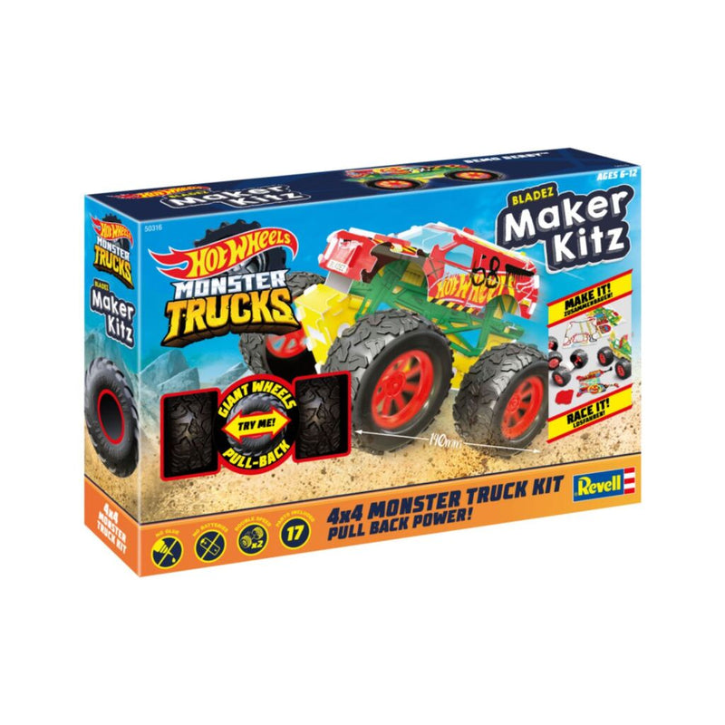 Revell Hot Wheels Maker Kitz Monster Trucks Demo Derby