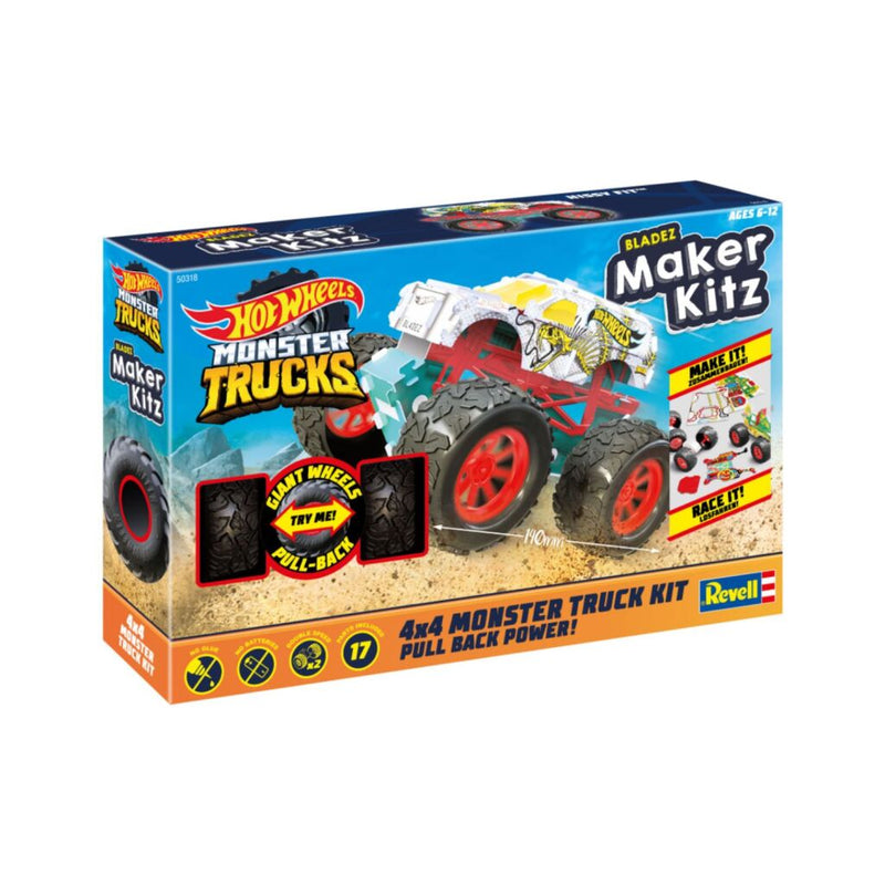 Revell Hotwheels Maker Kitz Monster Trucks Hissy Fit