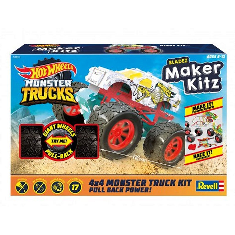 Revell Hotwheels Maker Kitz Monster Trucks Hissy Fit