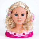 Kapkop met Make-Up en Haar-Accessoires 33 cm