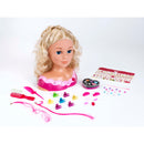 Kapkop met Make-Up en Haar-Accessoires 33 cm