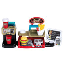 Fastfood Burgershop met Licht en Gluid + Accessoires