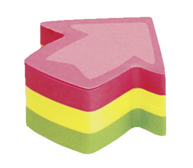 Info Notes IN-5841-39 Info Shaped Sticky Notes 50x50mm Pijl Assorti 225 Vel