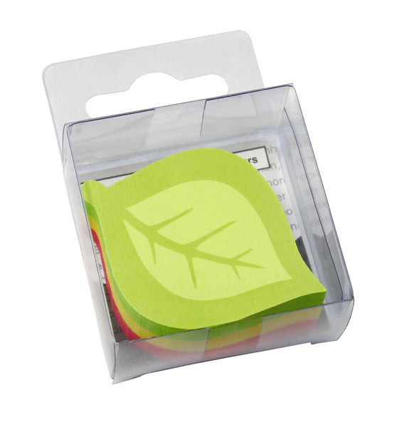 Info Notes IN-5845-39 Info Shaped Sticky Notes 50x50mm Assorti 225 Vel, Model Boomblad