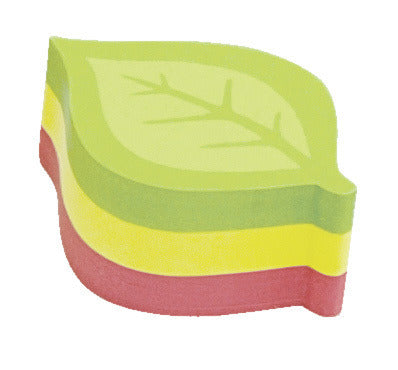 Info Notes IN-5845-39 Info Shaped Sticky Notes 50x50mm Assorti 225 Vel, Model Boomblad