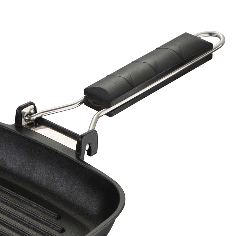 Bergner Grillpan met Inklapbaar Handvat