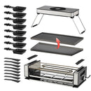 Unold 48785 Raclette met Afzuigkap RVS/Zwart