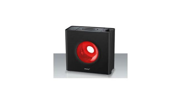 Steba LB6 Cube Luchtbevochtiger 25m2 Zwart/Rood