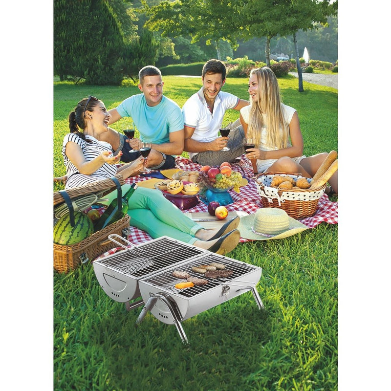 Tepro Billings Opklapbare Picknick Tafelbarbecue RVS