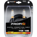 ProfiQ Pq921 Tulp(m)-(m) Digitale 1.5m