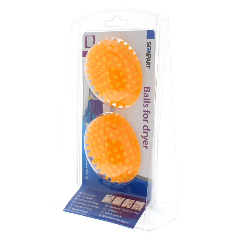 Scanpart Wasdrogerballen Geel 2 stuks