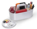 HAN HA-1200-12 Toolbox Loft Mobiele Organiser Sneeuw Wit 4 Vakken Met Uitneembaar Plateau Sneeuw Wi