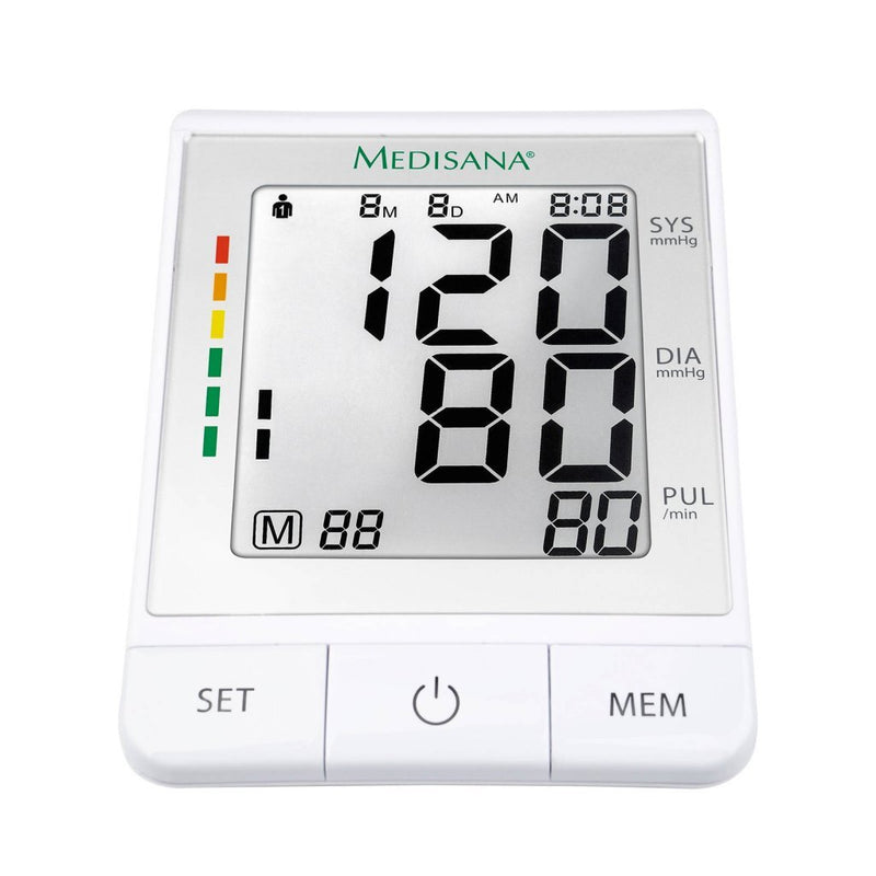 Medisana BU 530 Connect Bovenarm Bloeddrukmeter Wit/Grijs