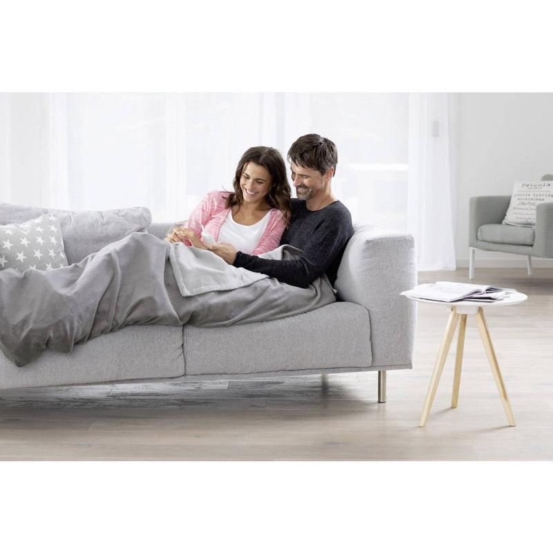 Medisana HDW Zachte Warmtedeken 180x130 cm Grijs