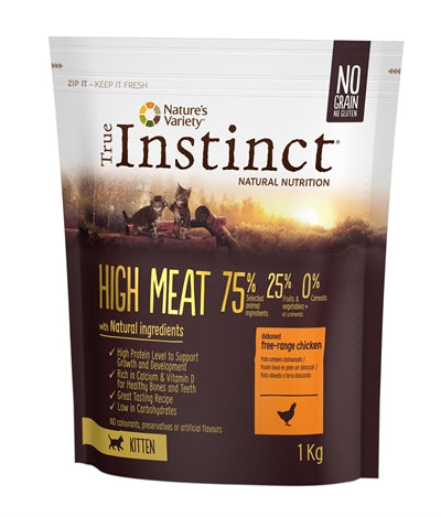 Zzztrue Instinct High Meat Kitten 1 KG