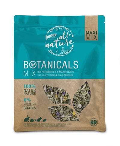 Bunny Nature Botanicals Maxi  Mix Kervelstelen / Malvebloesem 400 GR
