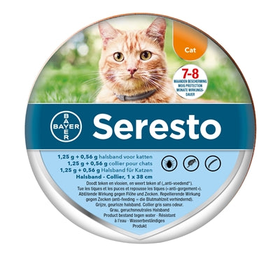 Seresto Teken- En Vlooienband Kat 38 CM