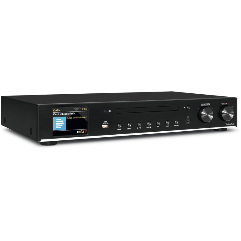 Technisat Digitradio 143CD DAB+ Radio en CD-Speler Zwart