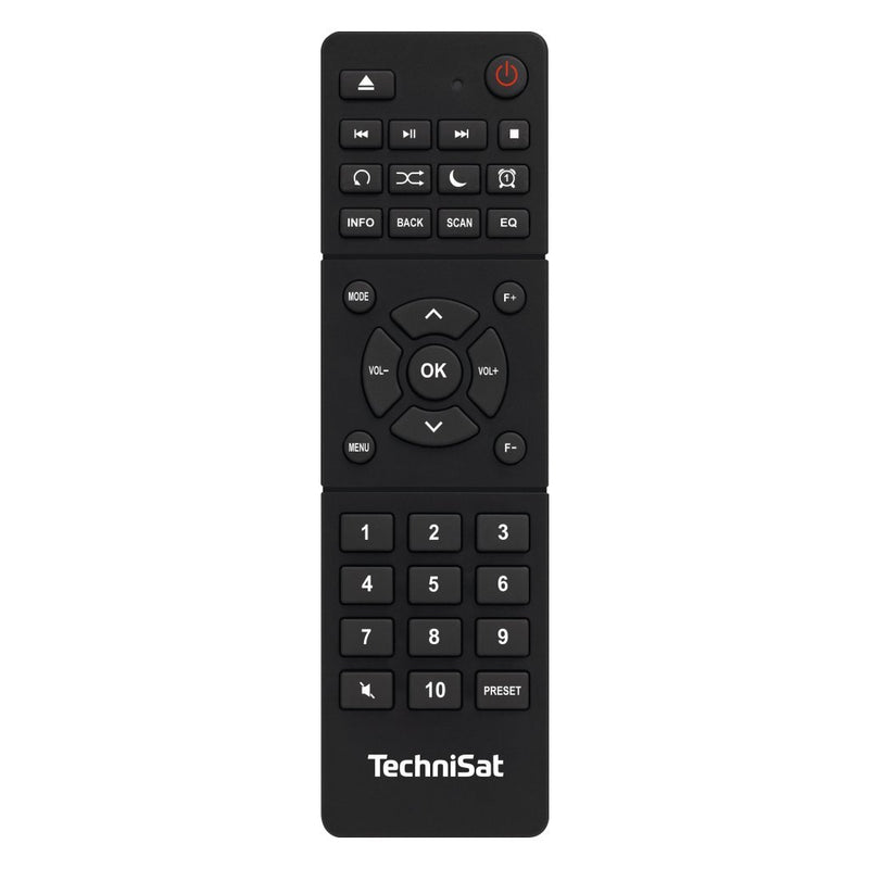 Technisat Digitradio 143CD DAB+ Radio en CD-Speler Zwart