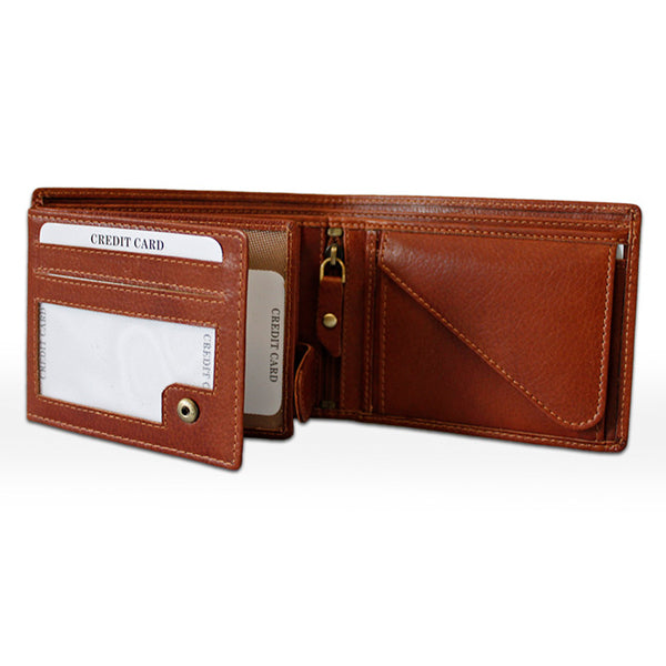 Juscha JU-14111002 Portefeuille Mika Cognac Leer