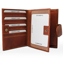 Juscha JU-14113002 Portefeuille Mika Cognac Leer