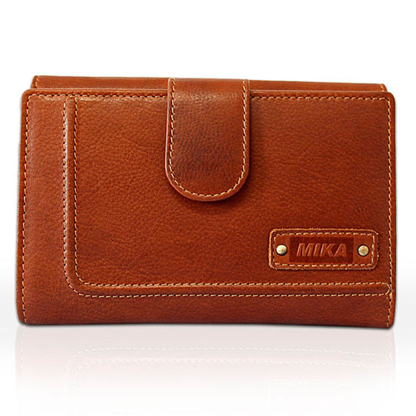 Juscha JU-14113502 Portefeuille Dames Mika Cognac Leer