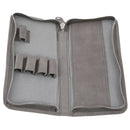 Alassio JU-2639 Etui Hunterleer Grijs 17x8x2,5cm