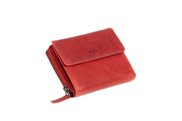 Juscha JU-42171 Portefeuille Mika Rood Dame 15x12,5x4cm