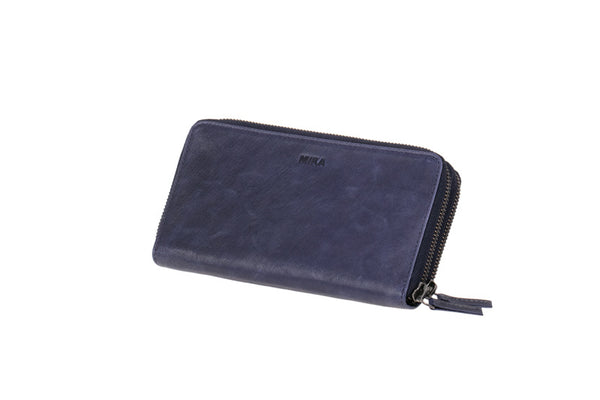 Juscha JU-42173 Portefeuille Mika Blauw Dame 23x13x4cm