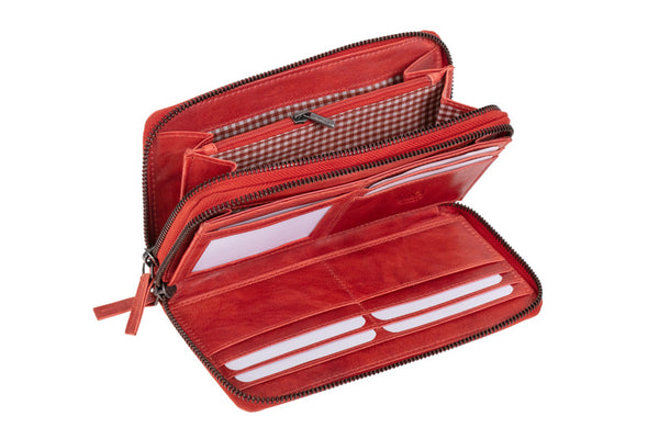 Juscha JU-42175 Portefeuille Mika Rood Dame 23x13x4cm