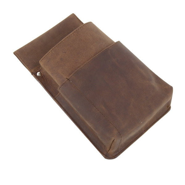 Alassio JU-42194 Kelnerportefeuille Hunter Leer Bruin 18,5x9,5 Cm