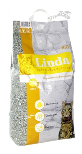 Linda Bio-kattebakvulling 20 LTR
