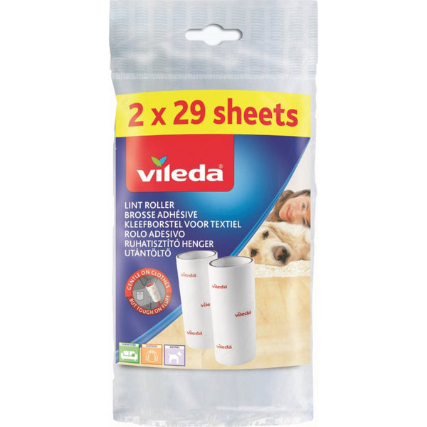 Vileda Vervanging Kleefborstel 2x29 Bladen