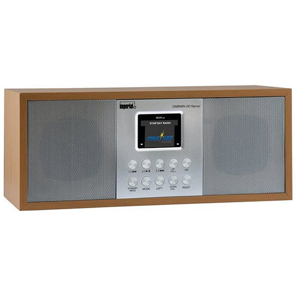 Imperial DABMAN I30 DAB+ Radio Grijs/Hout