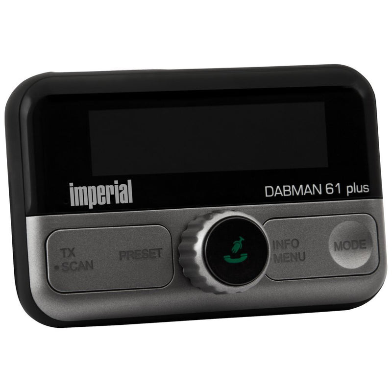 Imperial DABMAN 61 Plus Zender Radio Adapter Zwart/Zilver
