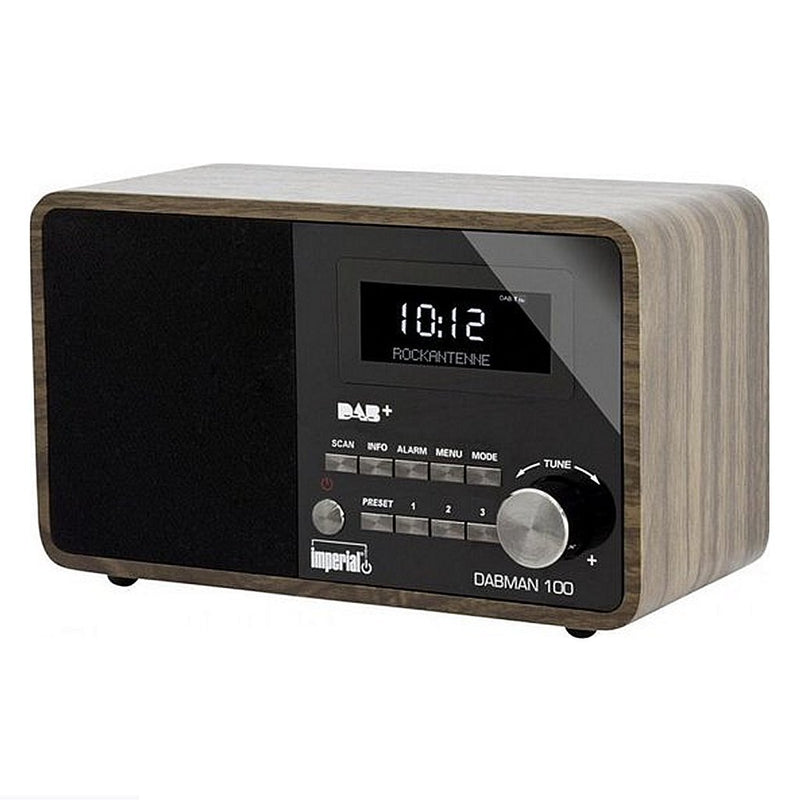 Imperial DABMAN 100 Radio Hout/Zwart