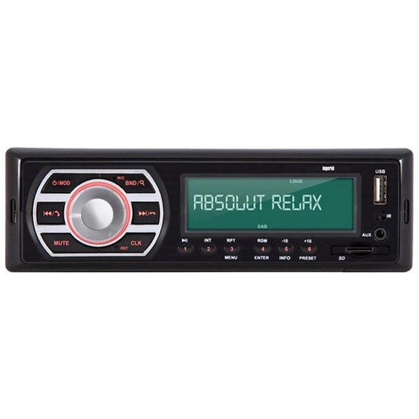 Imperial DABMAN Car 2 Autoradio met DAB+ en Bluetooth Zwart