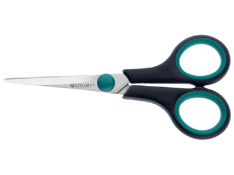 Westcott Schaar Easy Grip 13cm rvs