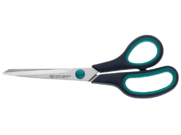 Westcott Schaar Easy Grip 21cm rvs, soft grip