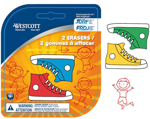 Westcott AC-E66060 Gum Sneakers 2 Stuks