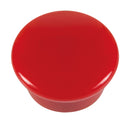 Westcott AC-E10802 Magneet Rood Pak à 10st. Ø 15x8mm, 100g