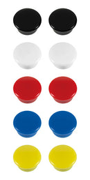 Westcott AC-E10806 Magneet Assorti Pak à 10st. Ø 15x8mm, 100g